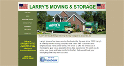 Desktop Screenshot of larrysmovers.com